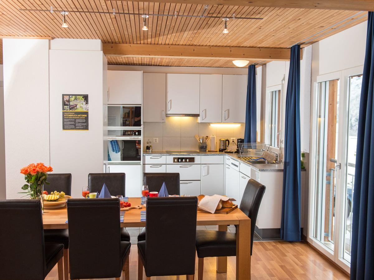 Ferienwohnung Gaestehaus Fuerlauwi Meien Dış mekan fotoğraf